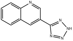 Quinoline, 3-(2H-tetrazol-5-yl)- Structural