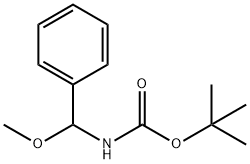 Carbamic acid, N-(methoxyphenylmethyl)-, 1,1-dimethylethyl ester Structural