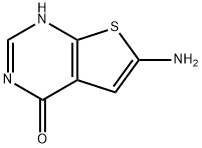 THIENO[2,3-D]PYRIMIDIN-4(1H)-ONE, 6-AMINO- Structural