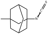 Tricyclo[3.3.1.13,7]decane, 1-isothiocyanato-3-methyl- (9CI) Structural