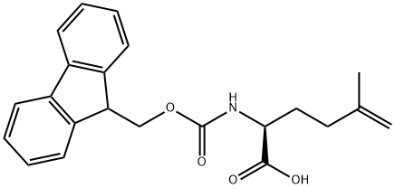 FMoc-5,6-DehydrohoMoleucine Structural