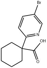 1-(5-Bromo-2-pyridinyl)cyclohexanecarboxylic acid