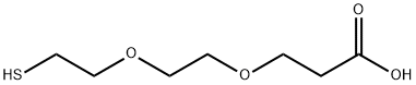 Thiol-PEG2-acid Structural