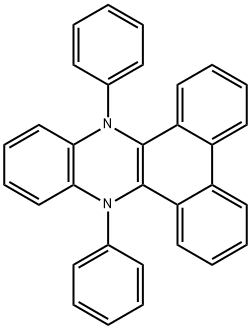 Dibenzo[a,c]phenazine, 9,14-dihydro-9,14-diphenyl- Structural