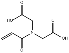 Glycine, N-(carboxymethyl)-N-(1-oxo-2-propen-1-yl)- Structural