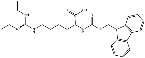 Fmoc-D-Har(Et)2-OH Structural