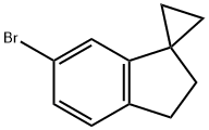 Spiro[cyclopropane-1,1'-[1H]indene], 6'-bromo-2',3'-dihydro- Structural