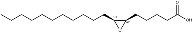 Oxiranepentanoic acid, 3-undecyl-, (2R,3S)-rel- (9CI) Structural