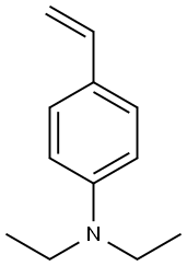 Benzenamine, 4-ethenyl-N,N-diethyl- Structural