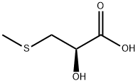 Propanoic acid, 2-hydroxy-3-(methylthio)-, (2R)- Structural