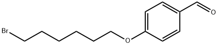 Benzaldehyde, 4-[(6-bromohexyl)oxy]- Structural