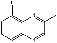 Quinoxaline, 8-fluoro-2-methyl- Structural