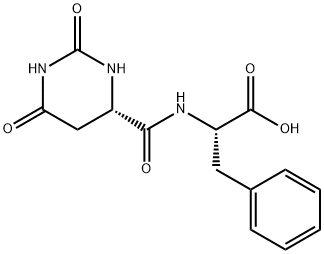 L-Phenylalanine, N-[[(4S)-hexahydro-2,6-dioxo-4-pyrimidinyl]carbonyl]- Structural
