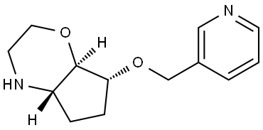 Rel-(4As,7R,7Ar)-7-(Pyridin-3-Ylmethoxy)Octahydrocyclopenta[B][1,4]Oxazine Structural