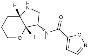 Rel-N-((3S,3Ar,7As)-Octahydropyrano[3,2-B]Pyrrol-3-Yl)Isoxazole-5-Carboxamide Structural