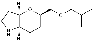 Rel-(3Ar,5R,7Ar)-5-(Isobutoxymethyl)Octahydropyrano[3,2-B]Pyrrole Structural