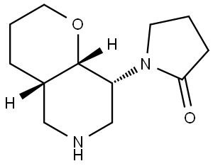 Rel-1-((4As,8R,8As)-Octahydro-2H-Pyrano[3,2-C]Pyridin-8-Yl)Pyrrolidin-2-One Structural