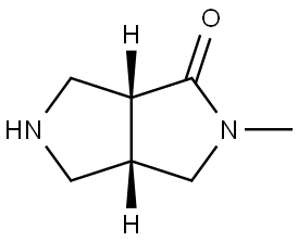 Rel-(3As,6Ar)-2-Methylhexahydropyrrolo[3,4-C]Pyrrol-1(2H)-One Structural