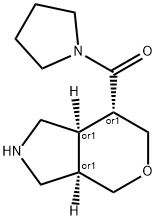 Rel-((3Ar,7S,7Ar)-Octahydropyrano[4,3-C]Pyrrol-7-Yl)(Pyrrolidin-1-Yl)Methanone Structural