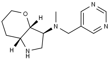 Rel-(3S,3As,7Ar)-N-Methyl-N-(Pyrimidin-5-Ylmethyl)Octahydropyrano[3,2-B]Pyrrol-3-Amine Structural