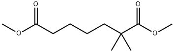 Heptanedioic acid, 2,2-dimethyl-, 1,7-dimethyl ester Structural