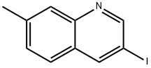 Quinoline, 3-iodo-7-methyl- Structural