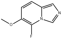 Imidazo[1,5-a]pyridine, 5-fluoro-6-methoxy- Structural
