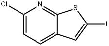 Thieno[2,3-b]pyridine, 6-chloro-2-iodo- Structural