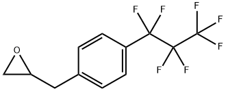 Oxirane, 2-[[4-(1,1,2,2,3,3,3-heptafluoropropyl)phenyl]methyl]- Structural