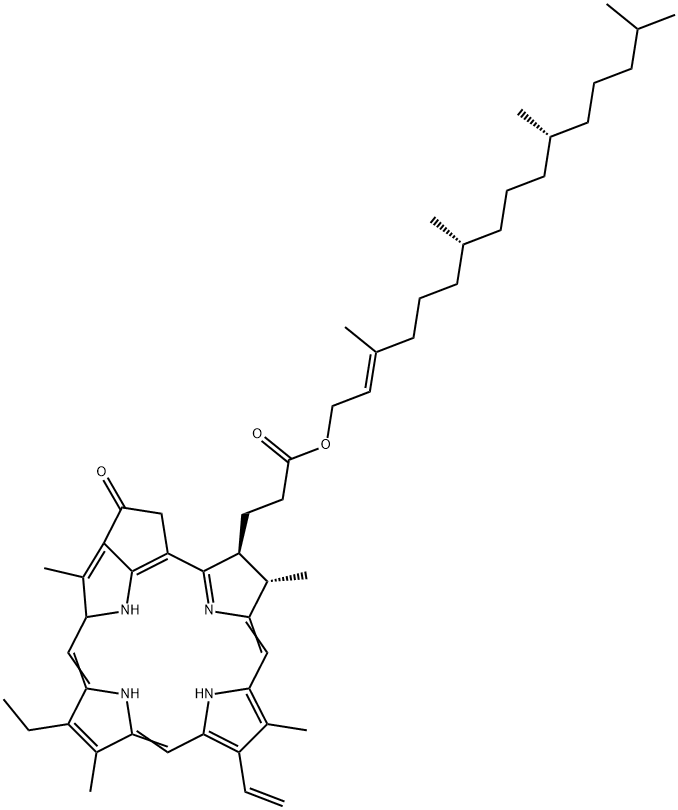 PYROPHEOPHYTIN A Structural