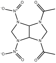 Imidazo[4,5-d]imidazole, 1,3-diacetyloctahydro-4,6-dinitro- (9CI) Structural