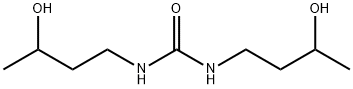 Urea, N,N'-bis(3-hydroxybutyl)- Structural