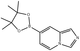 Imidazo[1,5-a]pyridine, 7-(4,4,5,5-tetramethyl-1,3,2-dioxaborolan-2-yl)- Structural