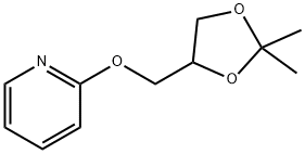 Pyridine, 2-[(2,2-dimethyl-1,3-dioxolan-4-yl)methoxy]- Structural