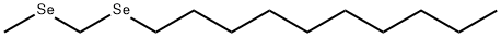 Decane, 1-[[(methylseleno)methyl]seleno]- Structural