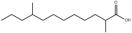 Dodecanoic acid, 2,9-dimethyl- Structural