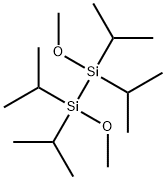 Disilane, 1,2-dimethoxy-1,1,2,2-tetrakis(1-methylethyl)- Structural
