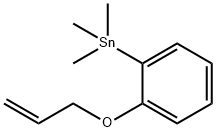 Stannane, trimethyl[2-(2-propen-1-yloxy)phenyl]- Structural