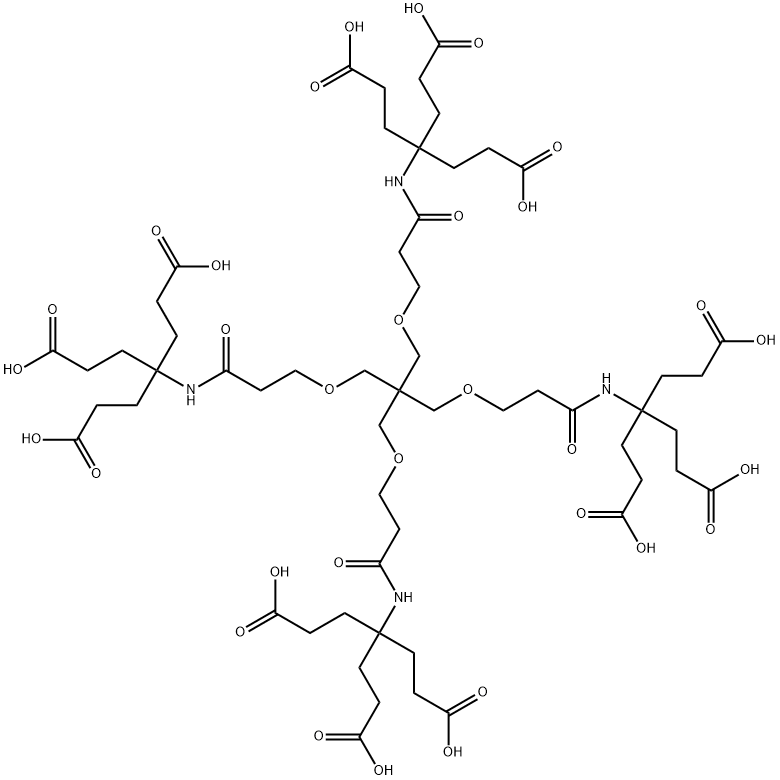 12-CASCADE,METHANE[4](3-OXO-6-OXA-2-AZAHEPTYLIDYNE),PROPIONIC ACID