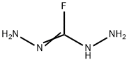 Hydrazinecarbohydrazonoyl fluoride (9CI) Structural