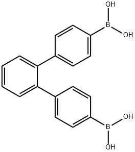 Boronic acid, B,B'-[1,1':2',1''-terphenyl]-4,4''-diylbis- Structural