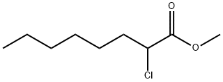 Octanoic acid, 2-chloro-, methyl ester Structural