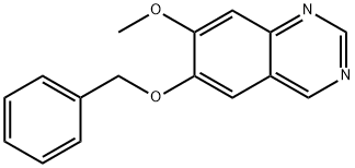Quinazoline, 7-methoxy-6-(phenylmethoxy)- Structural
