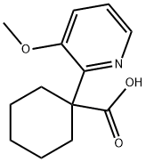 Cyclohexanecarboxylic acid, 1-(3-methoxy-2-pyridinyl)-