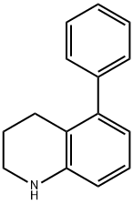 Quinoline, 1,2,3,4-tetrahydro-5-phenyl- Structural