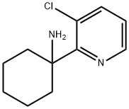 Cyclohexanamine, 1-(3-chloro-2-pyridinyl)- Structural