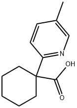 Cyclohexanecarboxylic acid, 1-(5-methyl-2-pyridinyl)-