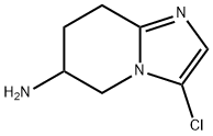 Imidazo[1,2-a]pyridin-6-amine, 3-chloro-5,6,7,8-tetrahydro- Structural