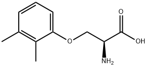 O-(2,3-Dimethylphenyl)-L-serine Structural