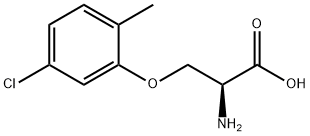 O-(5-Chloro-2-methylphenyl)-L-serine Structural